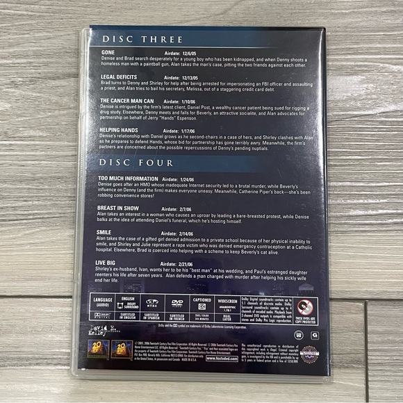 Boston Legal TV Show Season Two DVD Box Set - Picture 9 of 16